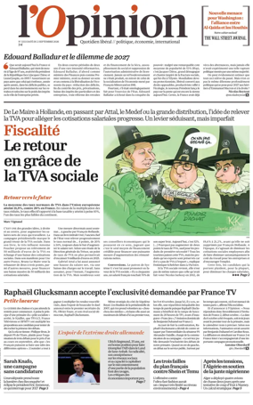 Cover of L'Opinion