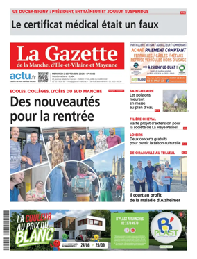 Cover of La Gazette de la Manche