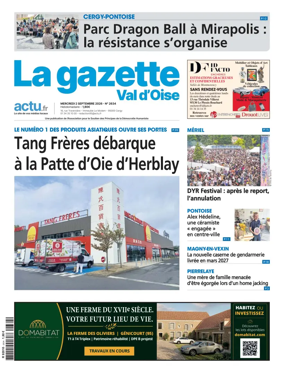 Cover of La Gazette Val d'Oise