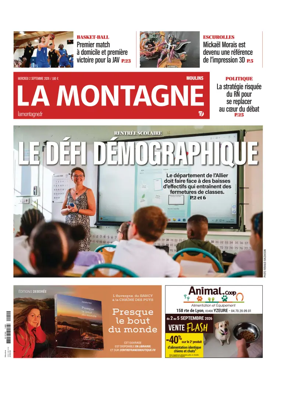 Cover of La Montagne (Moulins)