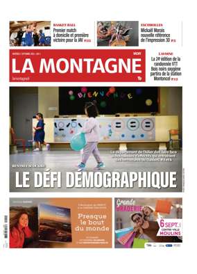 Cover of La Montagne (Vichy)