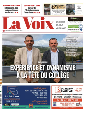 Cover of La Voix du Sancerrois