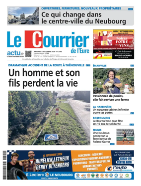 Cover of Le Courrier de l'Eure