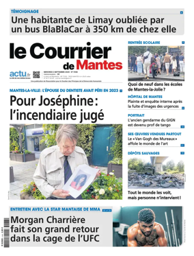 Cover of Le Courrier de Mantes