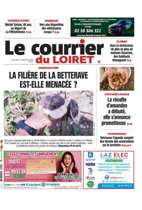 Cover of Le Courrier du Loiret