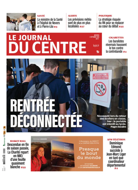 Cover of Le Journal du Centre