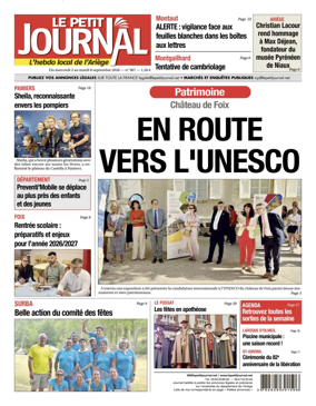Cover of Le Petit Journal - L'hebdo local de l'Ariege