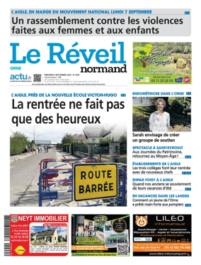 Cover of Le Reveil Normand (Orne)