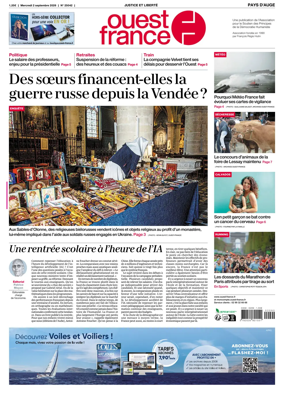 Cover of Ouest France (Pays d'Auge)