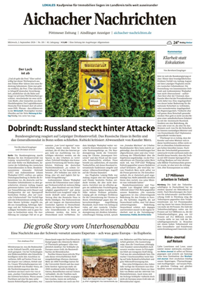 Cover of Aichacher Nachrichten