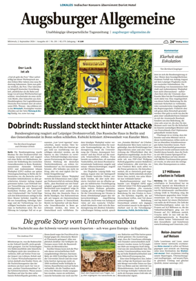 Cover of Augsburger Allgemeine (Ausgabe Stadt)