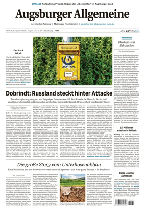 Cover of Augsburger Allgemeine (Land Nord)