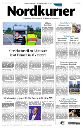 Cover of Demminer Zeitung