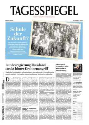 Cover of Der Tagesspiegel