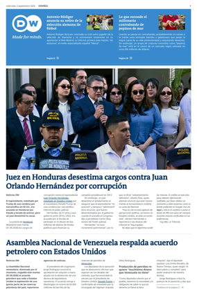 Cover of Deutsche Welle (Spanish edition)