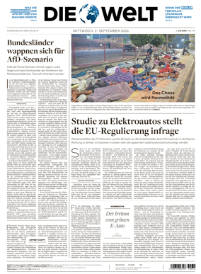 Cover of Die Welt