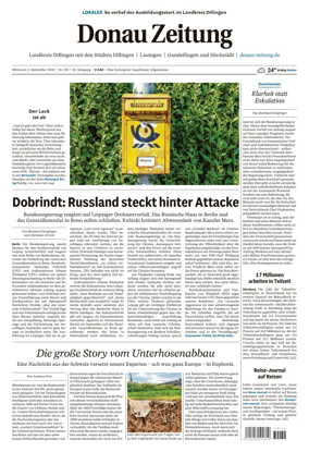 Cover of Donau Zeitung
