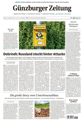 Cover of Guenzburger Zeitung