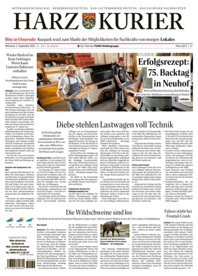 Cover of Harz Kurier