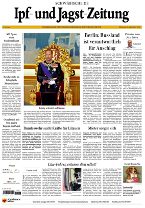 Cover of Ipf- und Jagst-Zeitung