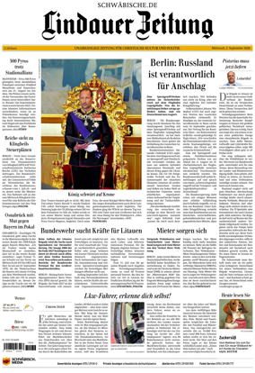 Cover of Lindauer Zeitung