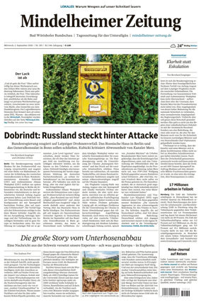 Cover of Mindelheimer Zeitung