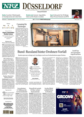 Cover of Neue Rhein Zeitung (Dusseldorf)