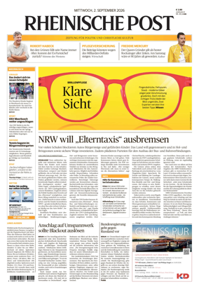 Cover of Rheinische Post Duesseldorf Meerbusch