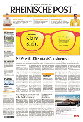 Cover of Rheinische Post – Dusseldorf Stadt