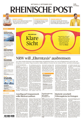 Cover of Rheinische Post Krefeld Kempen