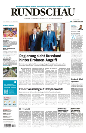 Cover of Rundschau fur den Schwabischen Wald – Der Kocherbote