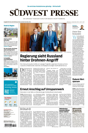 Cover of Sudwest Presse