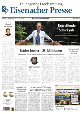 Cover of Thuringische Landeszeitung (Eisenach)