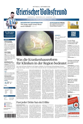 Cover of Trierischer Volksfreund