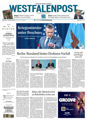 Cover of Westfalenpost (Balve)