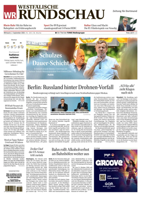 Cover of Westfalische Rundschau (Dortmund-Sud II)