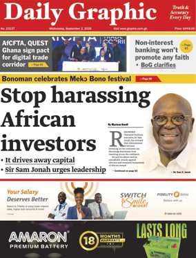 Cover of Daily Graphic