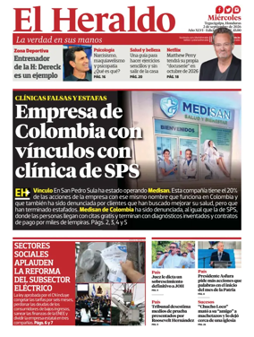 Cover of Diario El Heraldo