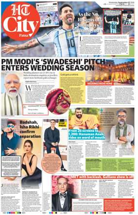 Cover of Hindustan Times (Patna) - Live