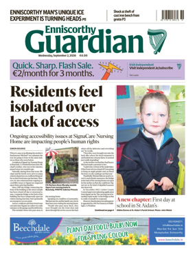 Cover of Enniscorthy Guardian