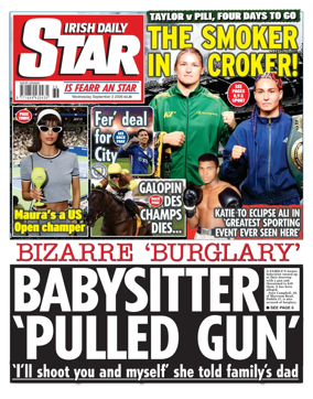 Cover of Irish Daily Star