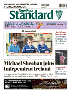 Cover of New Ross Standard