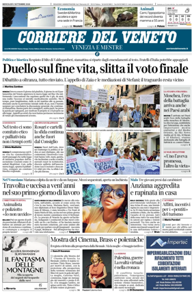 Cover of Corriere del Veneto (Venezia e Mestre)