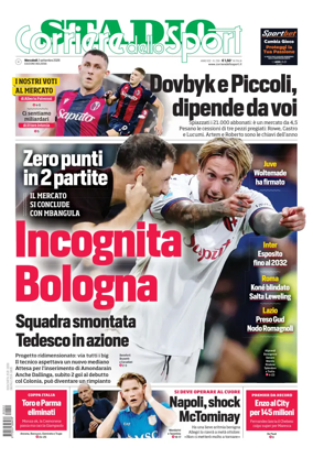 Cover of Corriere dello Sport Stadio (Bologna)