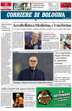 Cover of Corriere di Bologna