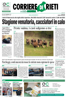 Cover of Corriere di Rieti