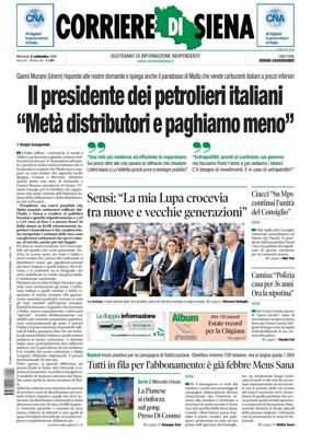 Cover of Corriere di Siena