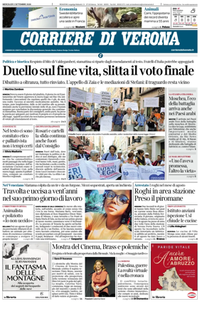 Cover of Corriere di Verona