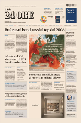 Cover of Il Sole 24 Ore