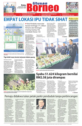 Cover of Utusan Borneo (Sabah)